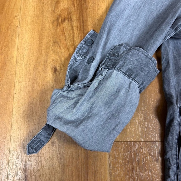 Como Vintage Charcoal Mini Shirt Dress - Picture 8 of 9